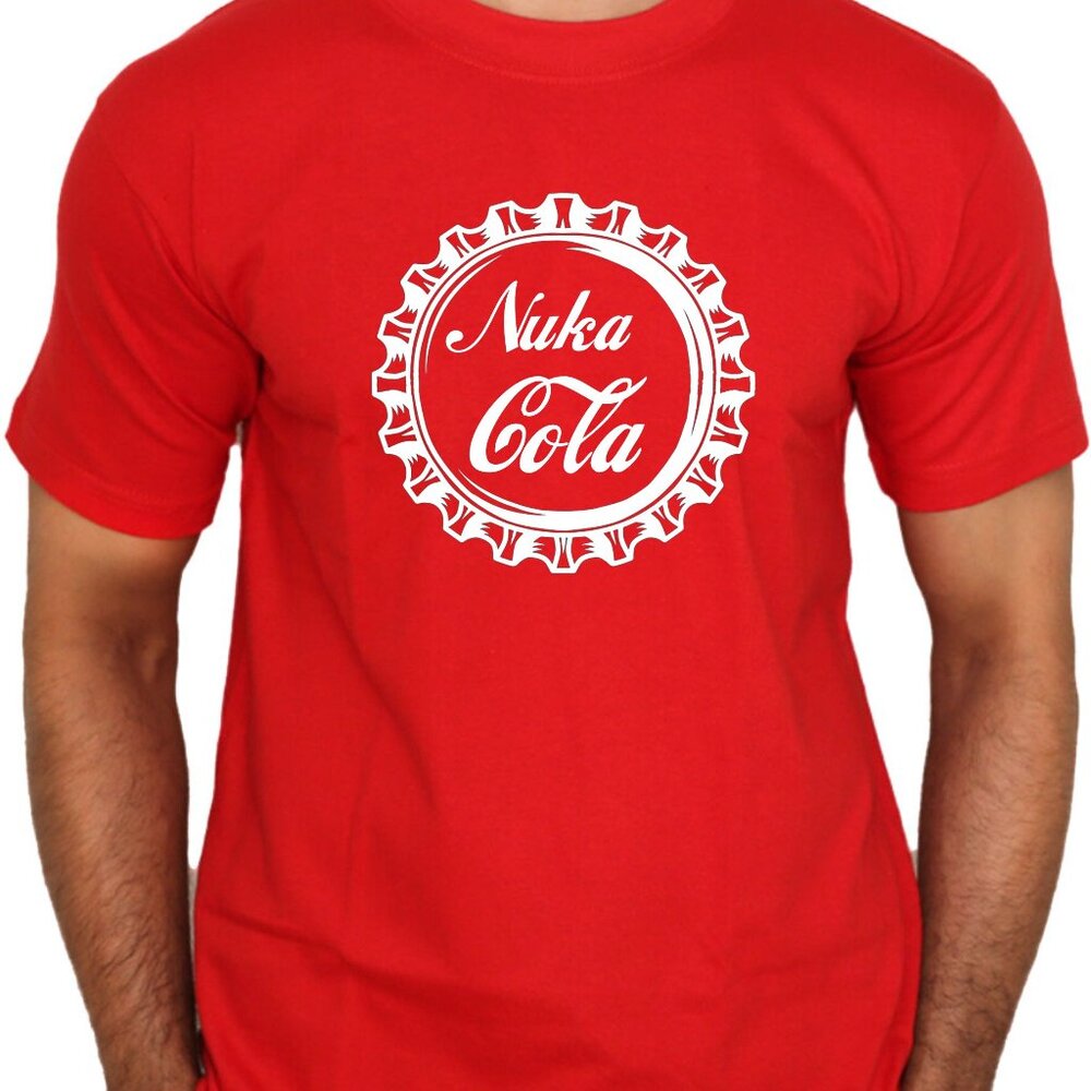 Nuka Cola Funny Fallout New Tee Shirt Uni Sex